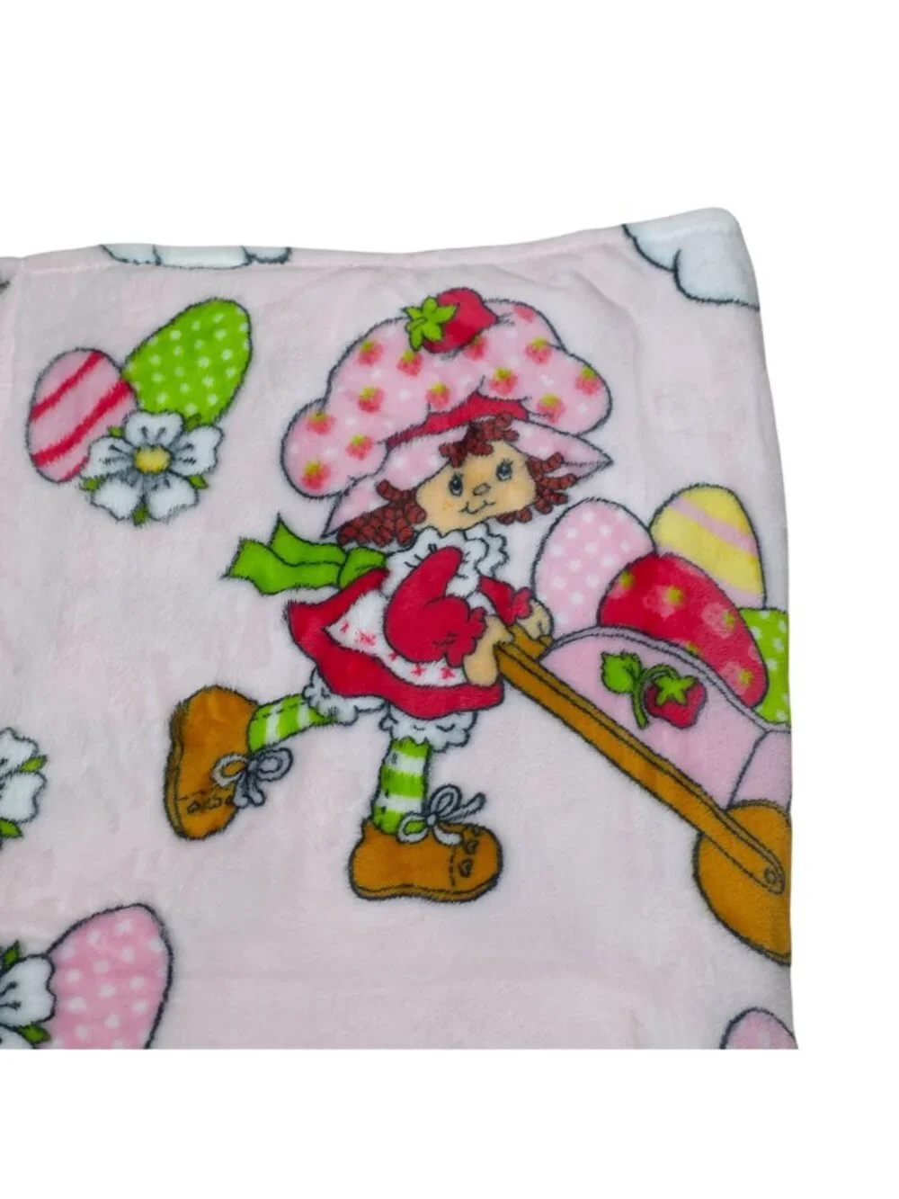 Strawberry Shortcake Kids Plush Throw Blanket 50